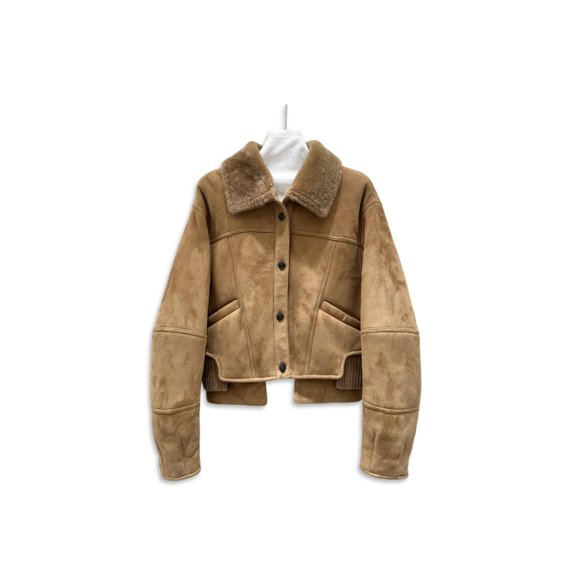 Gvc*1 suede short jacket